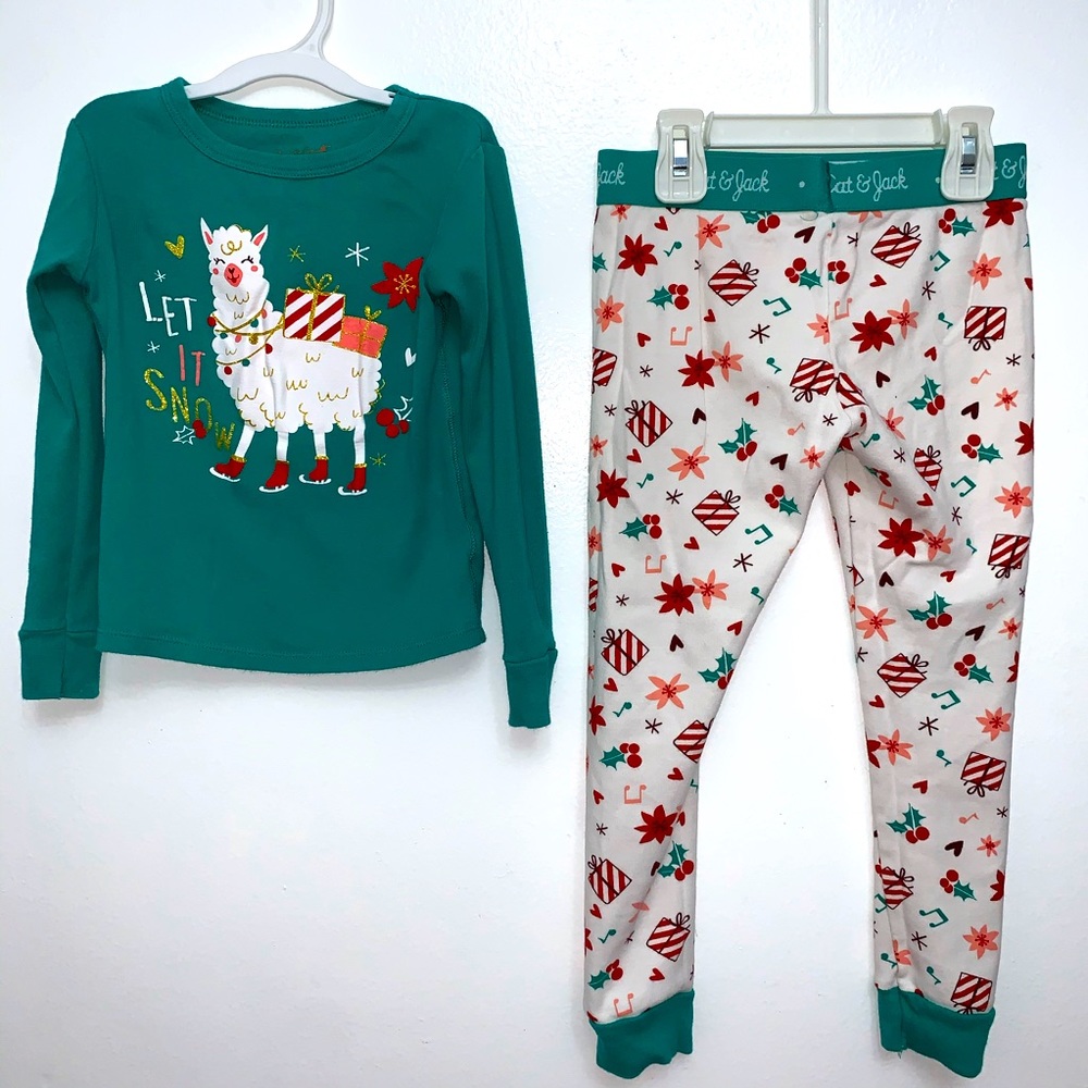 Llama Christmas pjs